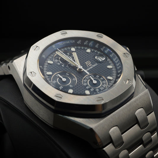 Audemars Piguet Royal Oak Offshore Chronograph Blue Dial 26238ST Full Set 2023