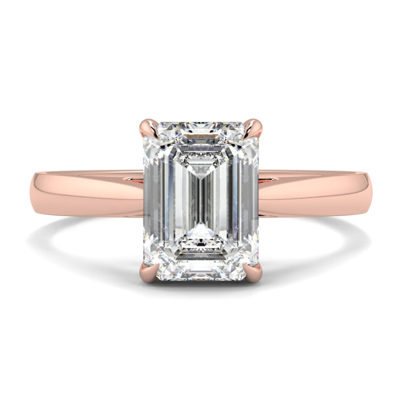 Amour - 2 Ct - Emerald Diamond