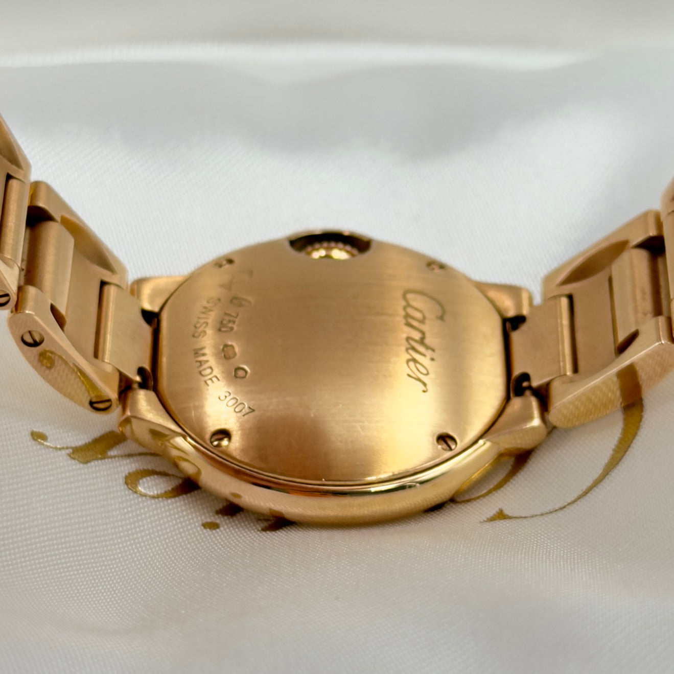 Cartier Ballon Bleu Rose Gold W69002Z2 Full Set 2010