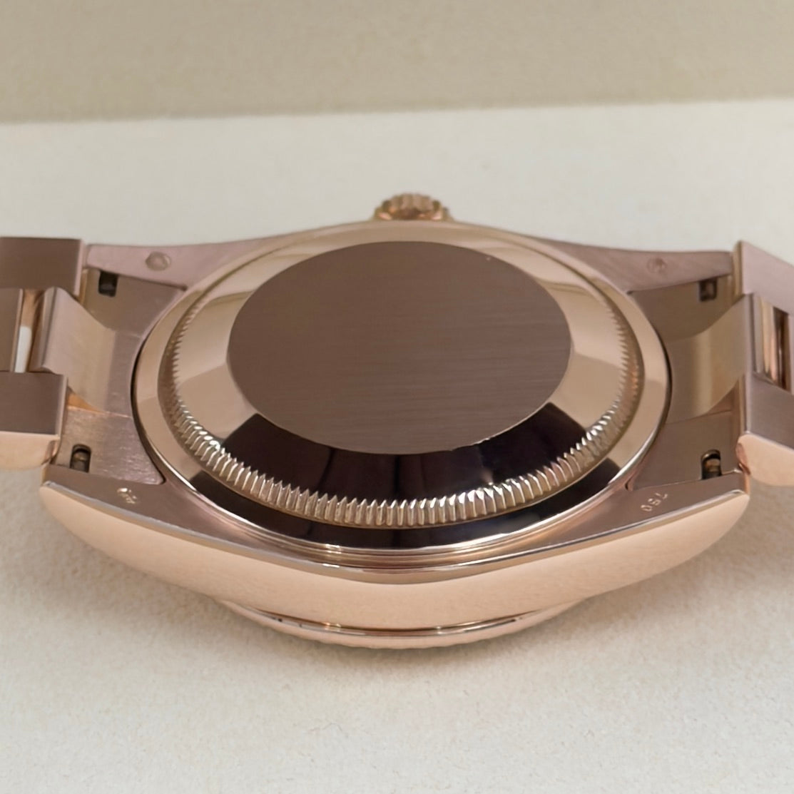 Rolex Day-Date Chocolate Ruby Dial 128235 - Full Set (2017)