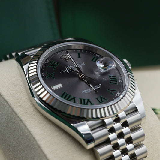 Rolex Datejust 41 Wimbledon 126334 - Full Set (2025)