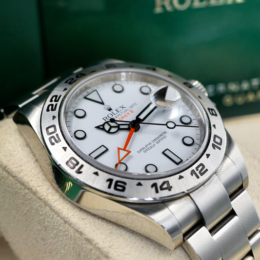 Rolex Explorer II White Dial 226570 - Full Set (2025)