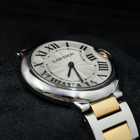 Cartier Ballon Bleu Watch 36mm Quartz W69008Z3 - (2007)