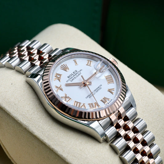 Rolex Datejust 31 White Roman Numeral Dial 278274 - Full Set (2026)