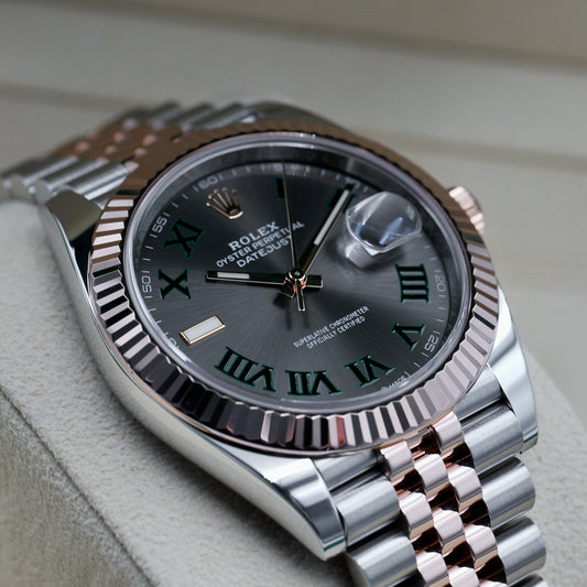 Rolex Datejust Wimbledon Steel and Rose Gold - Full Set (2020)