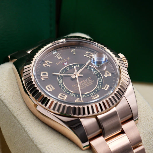 Rolex Sky-Dweller Chocolate Arabic 326935 - Full Set (2016)