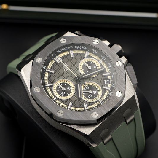 Audemars Piguet Royal Oak Offshore Green Strap 26420IO - Full Set (2026)