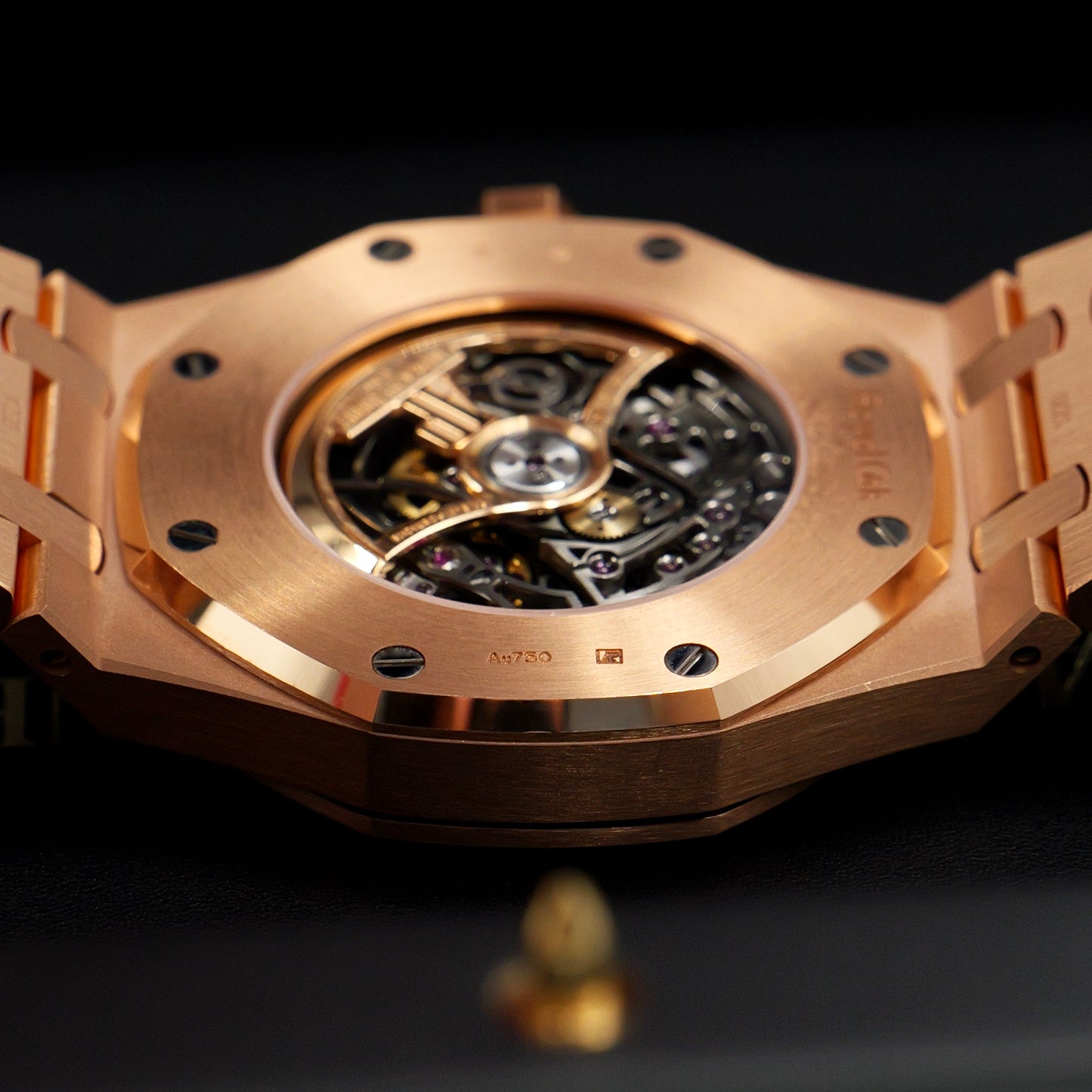 Audemars Piguet Royal Oak Double Balance Wheel Openworked Rose Gold Skeleton 15407OR - Full Set (2023)