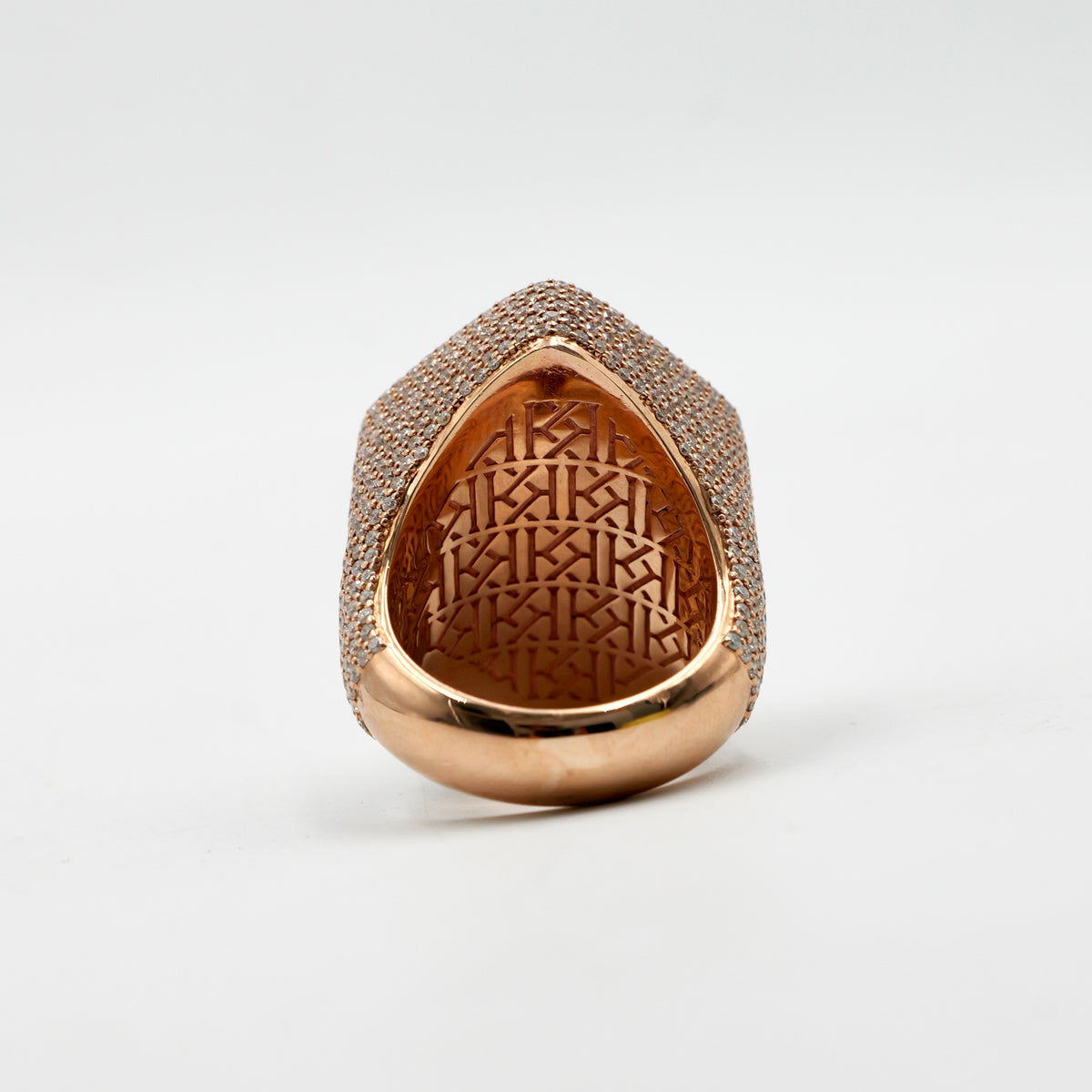 Rose Gold Cross Ring