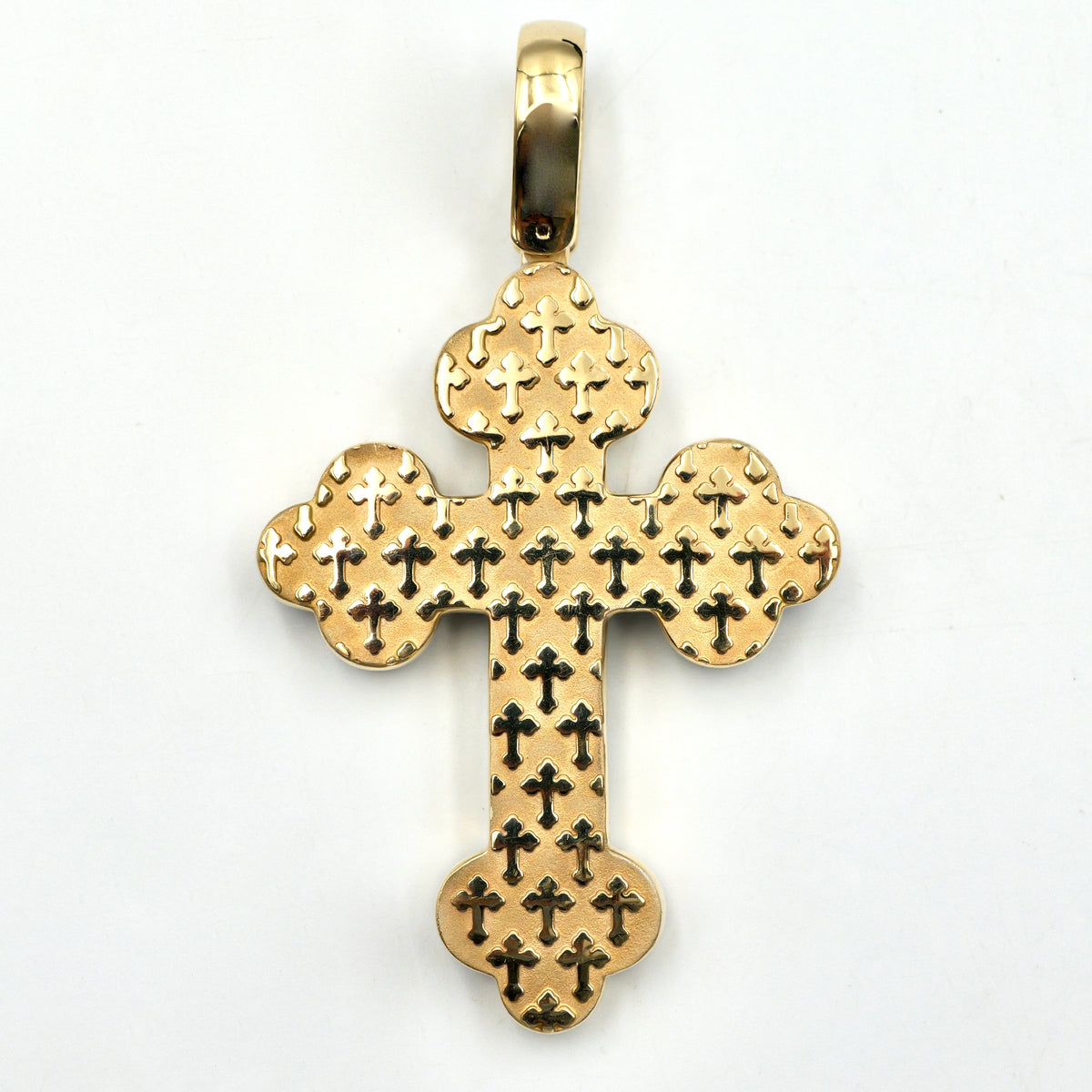 XL Diamond Cross Pendant