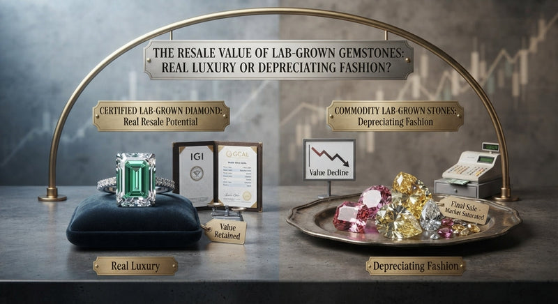 The Resale Value of Lab-Grown Gemstones: Real Luxury or Depreciating Fashion?