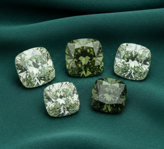 Natural vs. Treated Green Diamonds