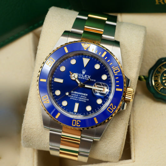 Rolex Submariner Date Bluesy 126613LB - Full Set (2024)