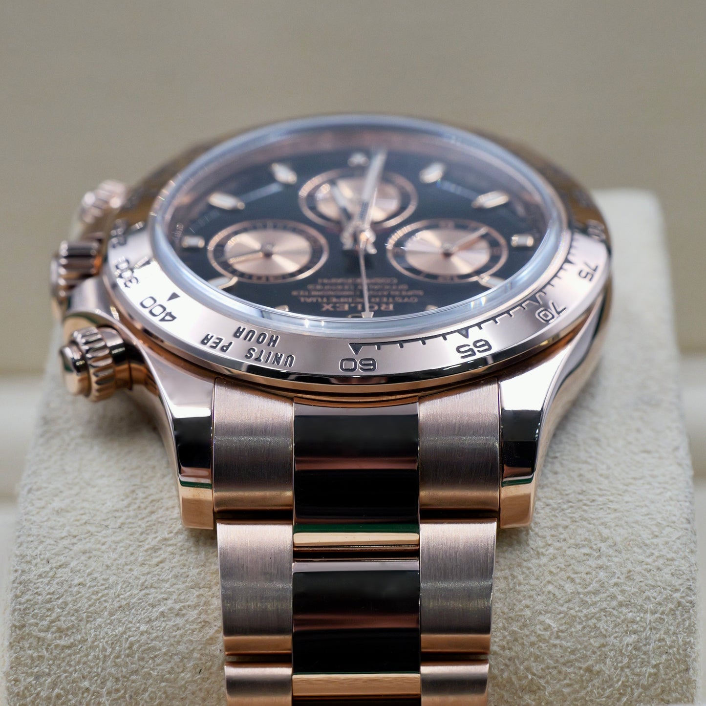 Rolex Daytona Black Dial 18K Rose Gold 116505 - Full Set (2023)