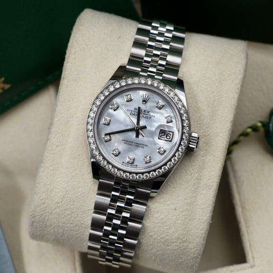 Rolex Lady-Datejust Mother Of Pearl 279384RBR - Full Set (2021)