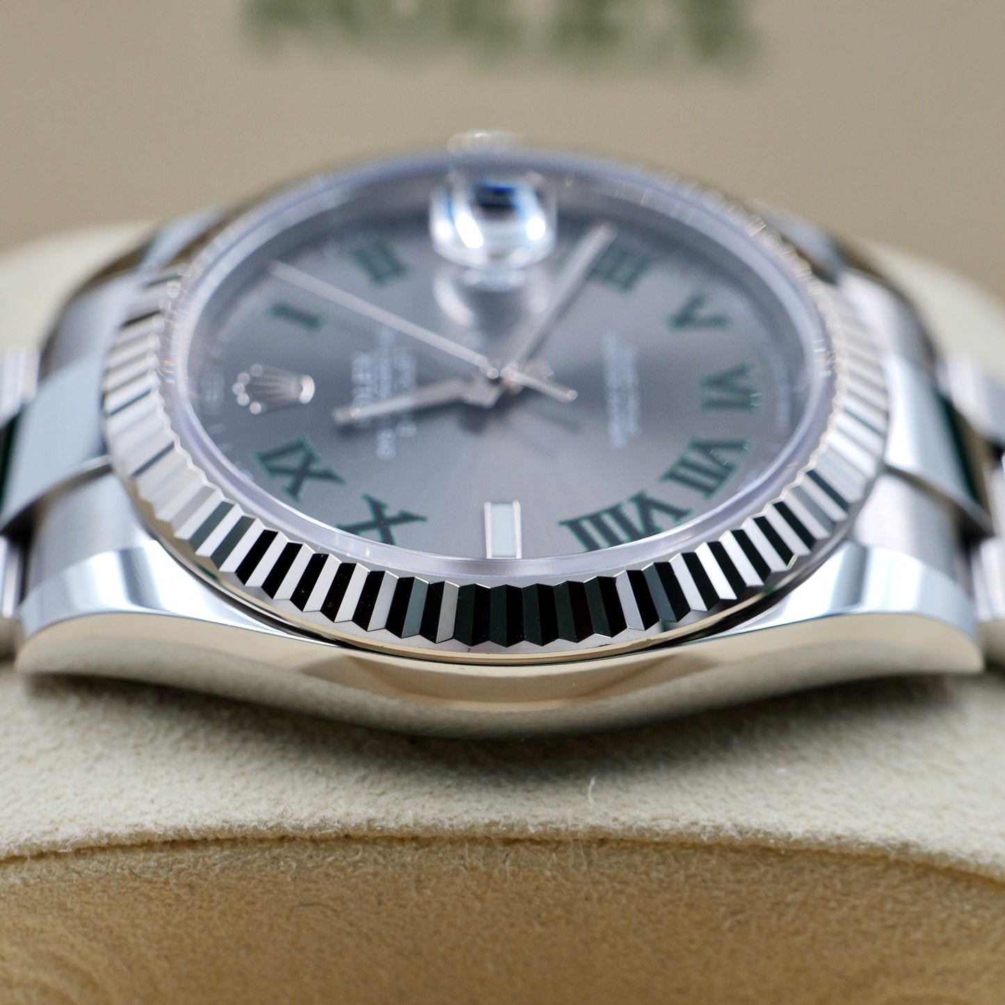Rolex Datejust 41 Fluted Oyster Wimbledon 126334 - Full Set (2026)