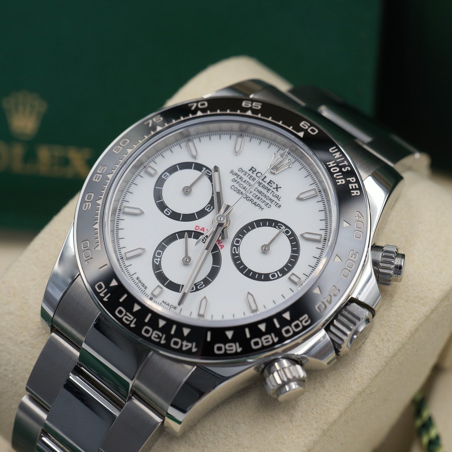 Rolex Daytona Panda New Ref 126500LN - White Tag - Full Set (2026)