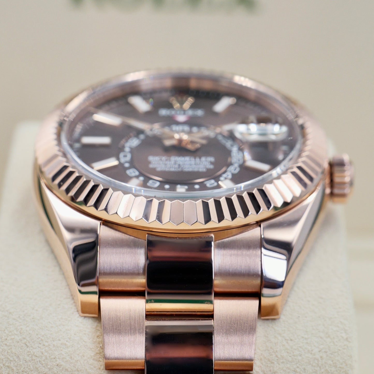 Rolex Sky-Dweller Chocolate Dial 326935 - Full Set (2023)