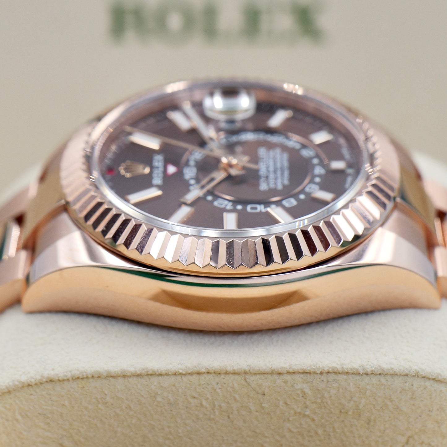 Rolex Sky-Dweller Chocolate Dial 326935 - Full Set (2023)