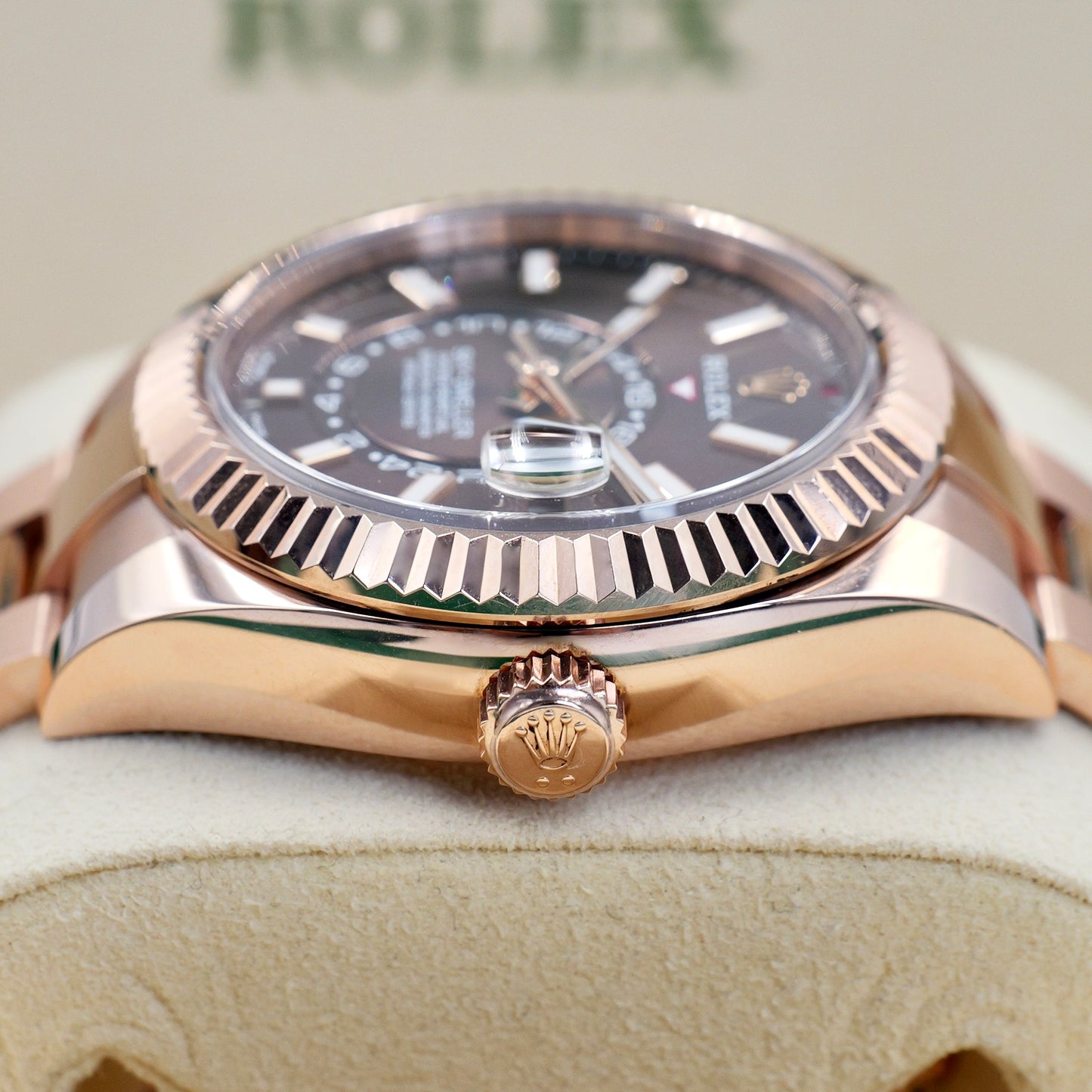 Rolex Sky-Dweller Chocolate Dial 326935 - Full Set (2023)