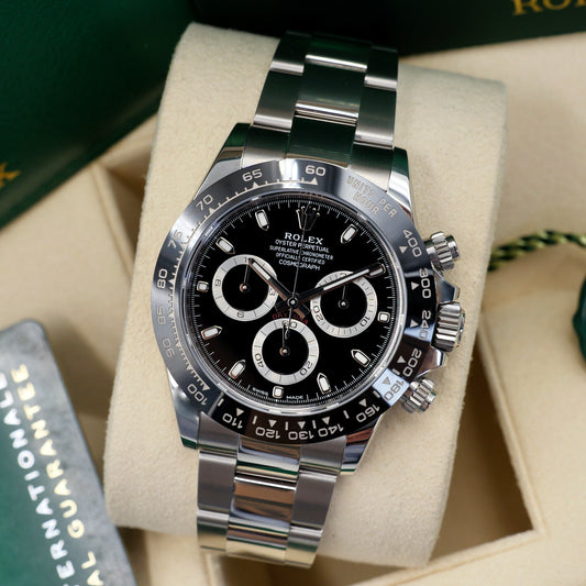 Rolex Daytona Black Dial 116500LN - Full Set (2022)