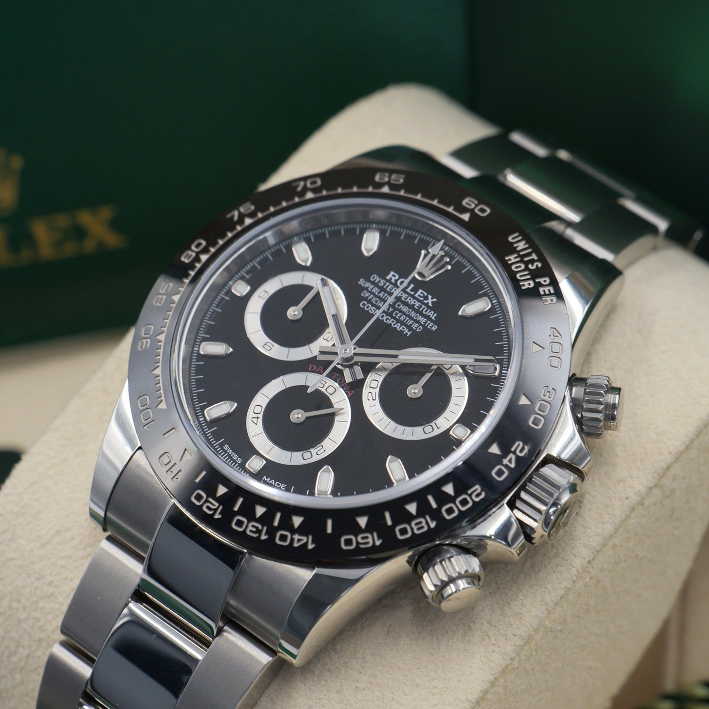 Rolex Daytona Black Dial 116500LN - Full Set (2022)