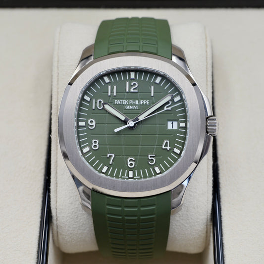 Patek Philippe Aquanaut Green 5168G-010 - Full Set (2022)