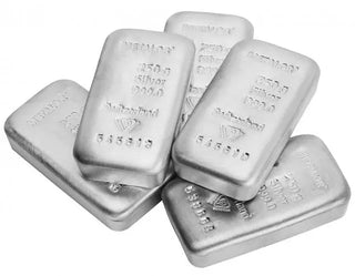Silver bullion gold from £2450