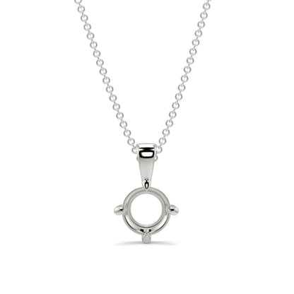 Plain Solitaire Pendants