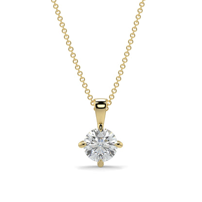 Plain Solitare Pendants