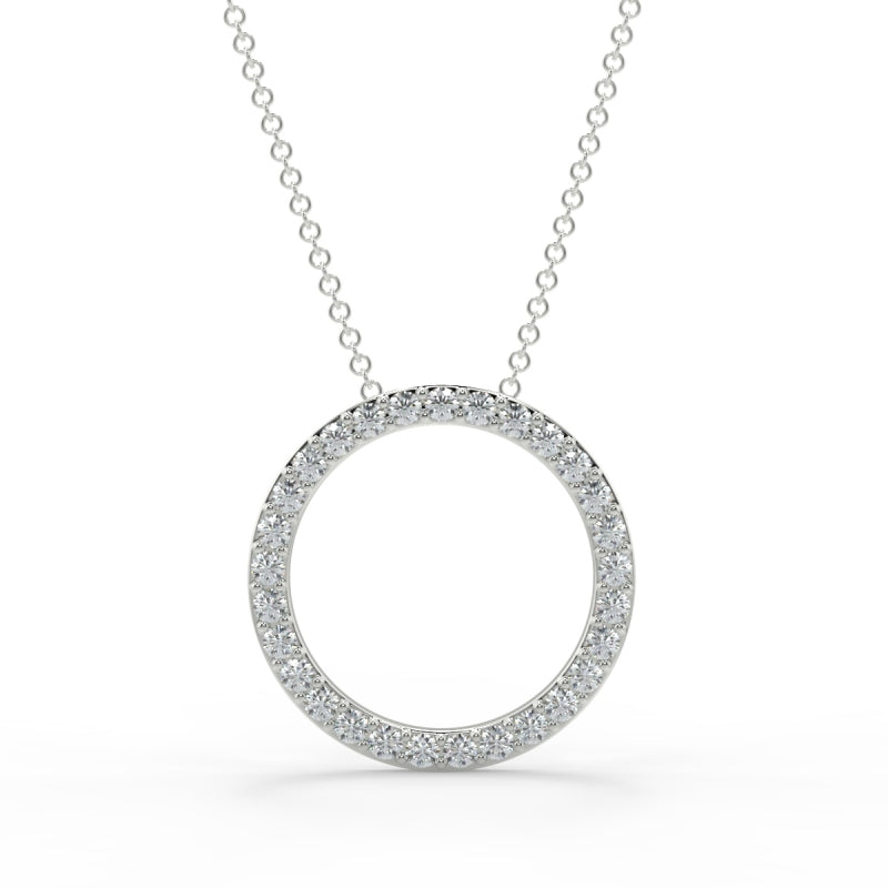Round Circle Pendant