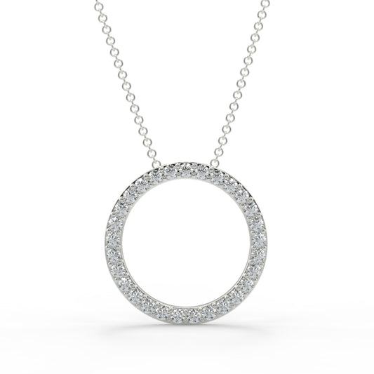 Round Circle Pendant