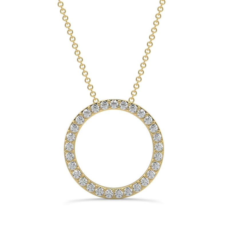 Round Circle Pendant