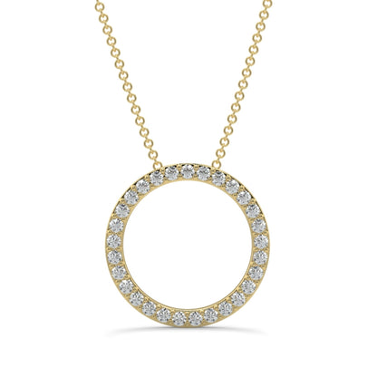 Round Circle Pendant