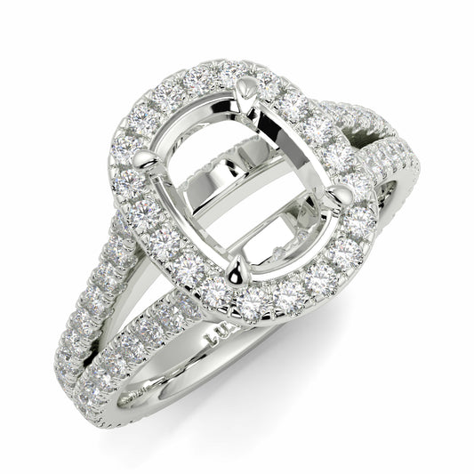 Iris - Split Halo - Ring Mount