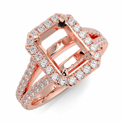 Iris - Split Halo - Ring Mount