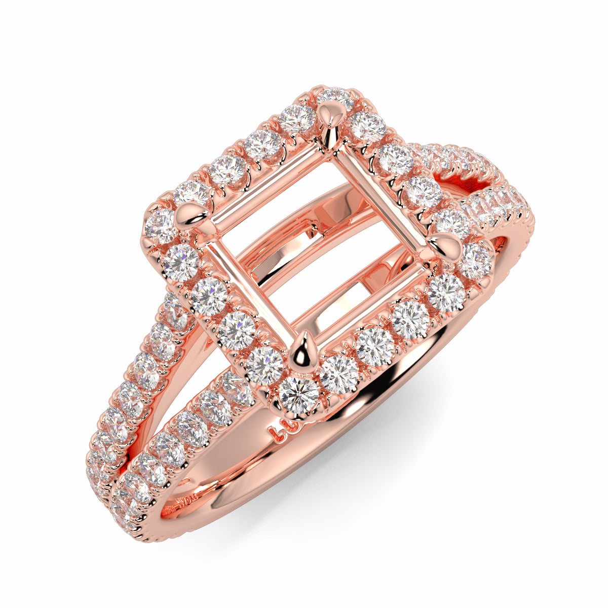 Iris - Split Halo - Ring Mount