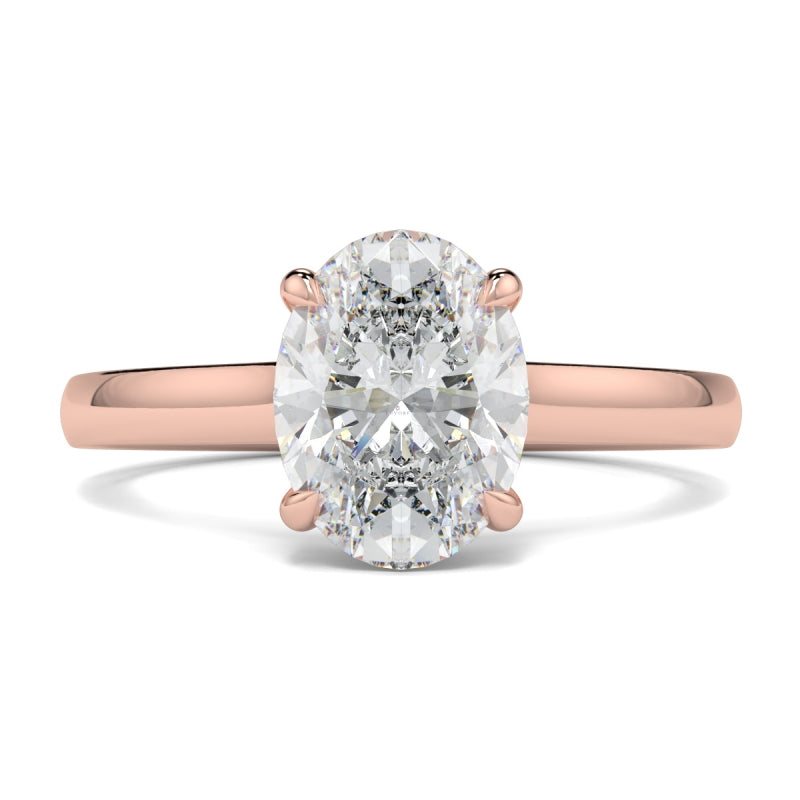 Cometta - 2 Ct - Oval Diamond