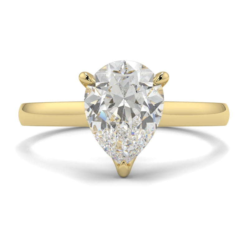 Cometta - 2 Ct - Pear Diamond