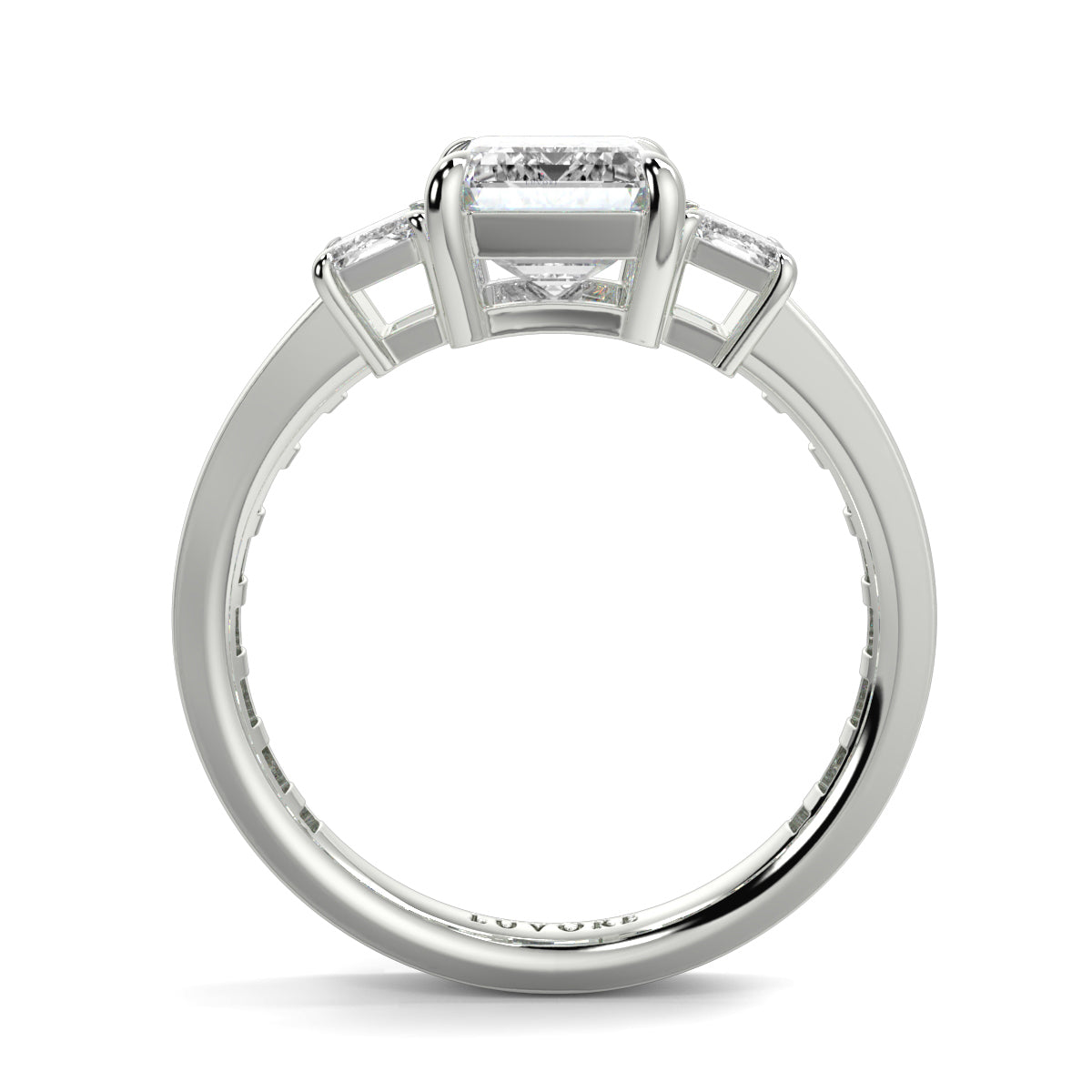 Radiance - 2.5 CT - Emerald Trilogy ring