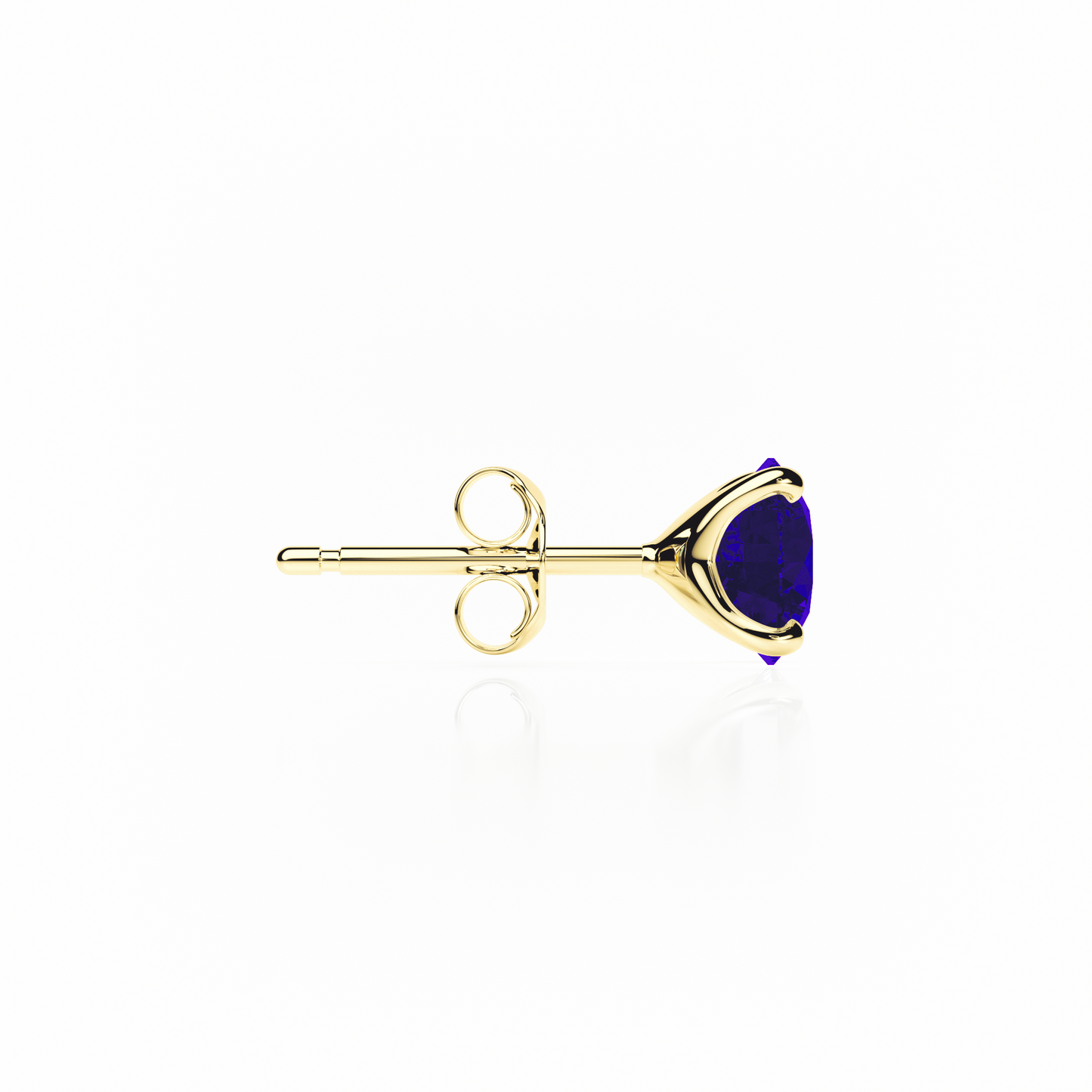 4 Claw - Sapphire - Stud Earrings