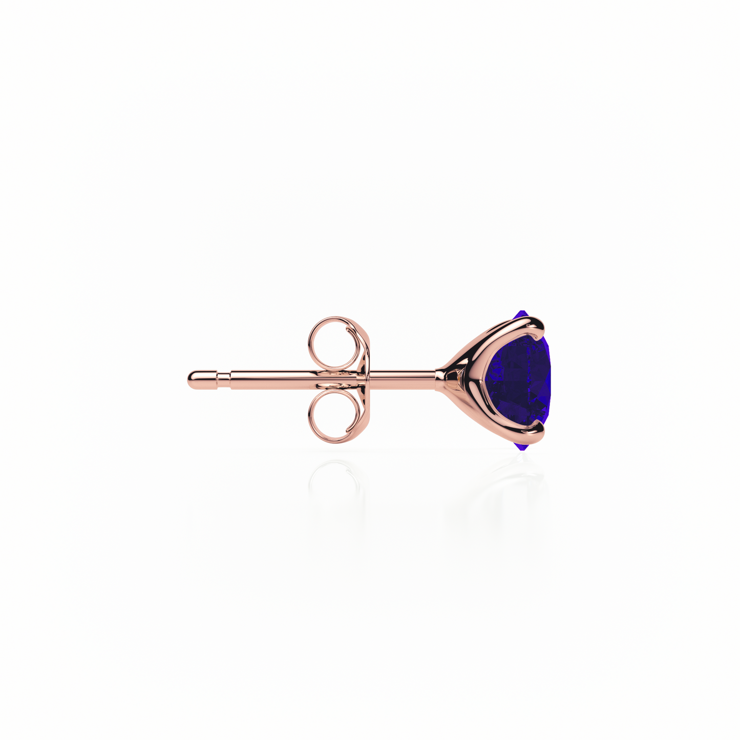4 Claw - Sapphire - Stud Earrings