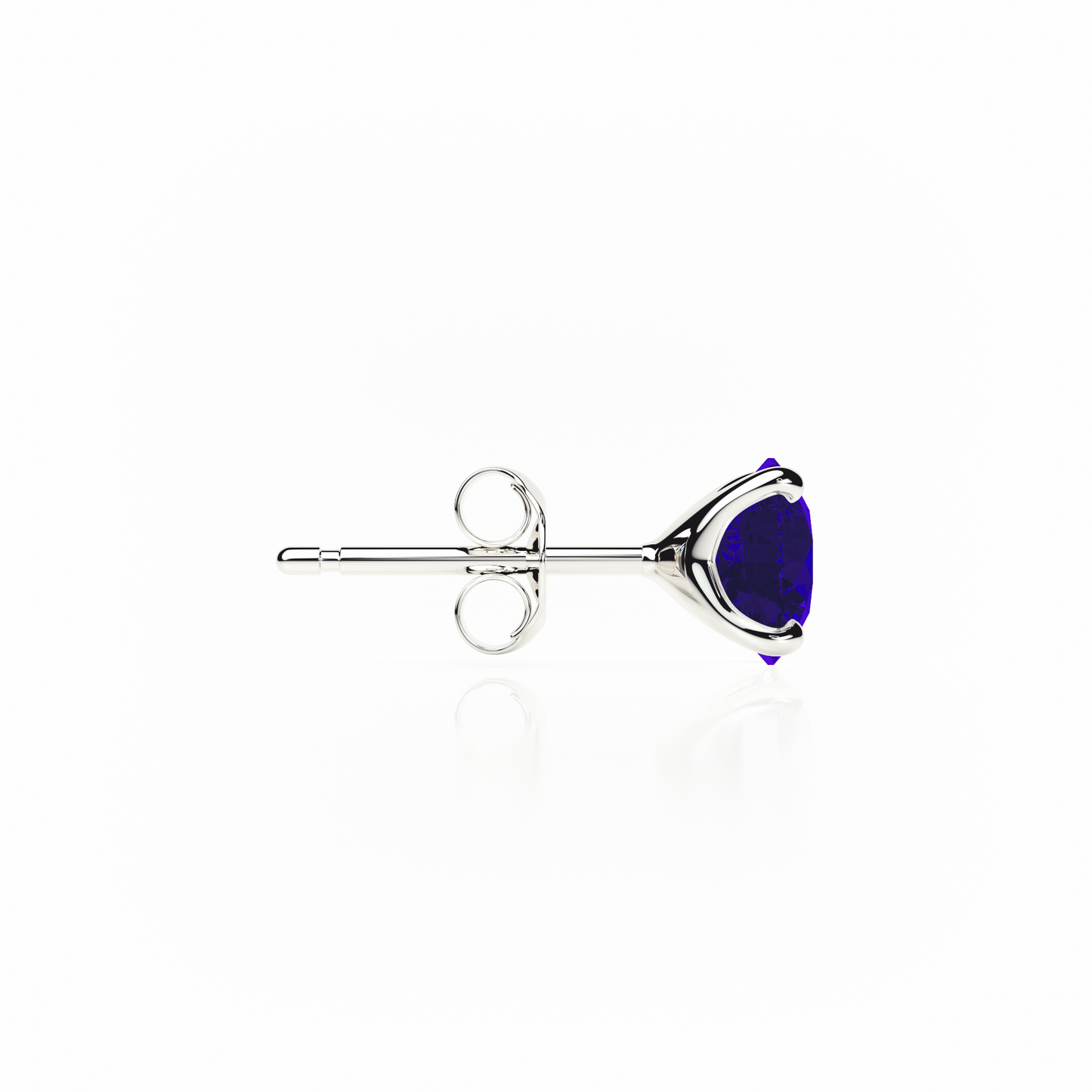 4 Claw - Sapphire - Stud Earrings
