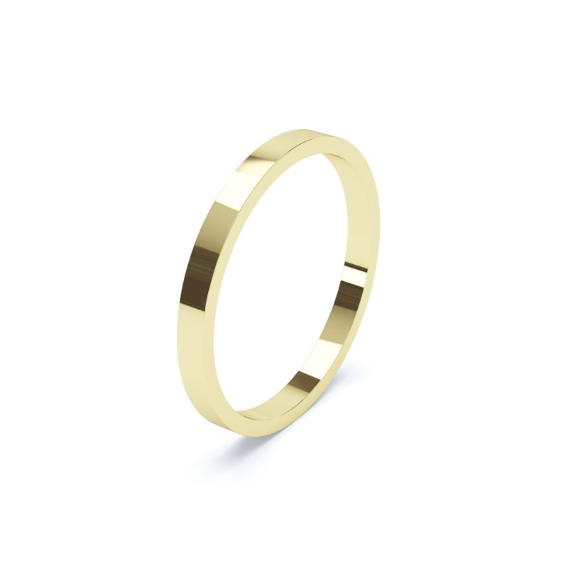 Flat Profile - Wedding Bands