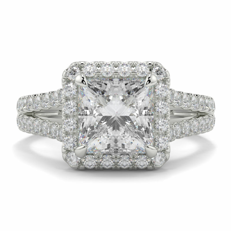 Halo Princess Split Ring