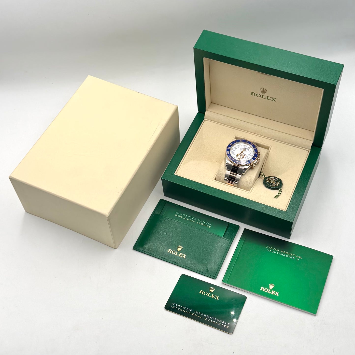 Rolex Yacht-Master II Steel and Rose Gold 116681 Full Set - (2022)