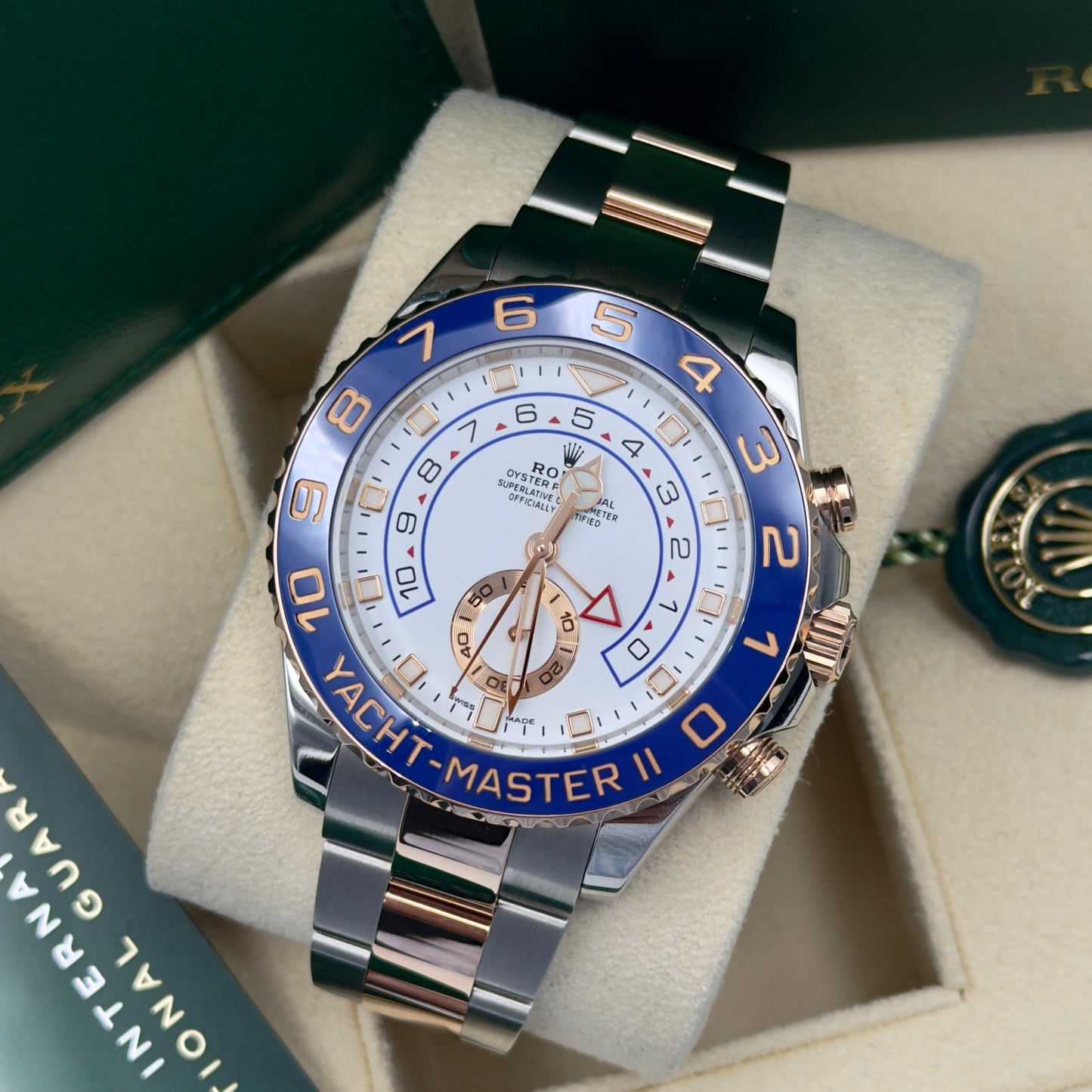 Rolex Yacht-Master II Steel and Rose Gold 116681 Full Set - (2022)