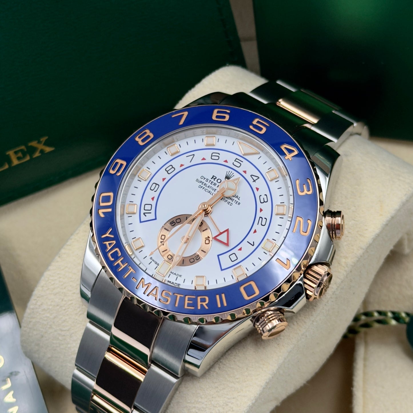 Rolex Yacht-Master II Steel and Rose Gold 116681 Full Set - (2022)