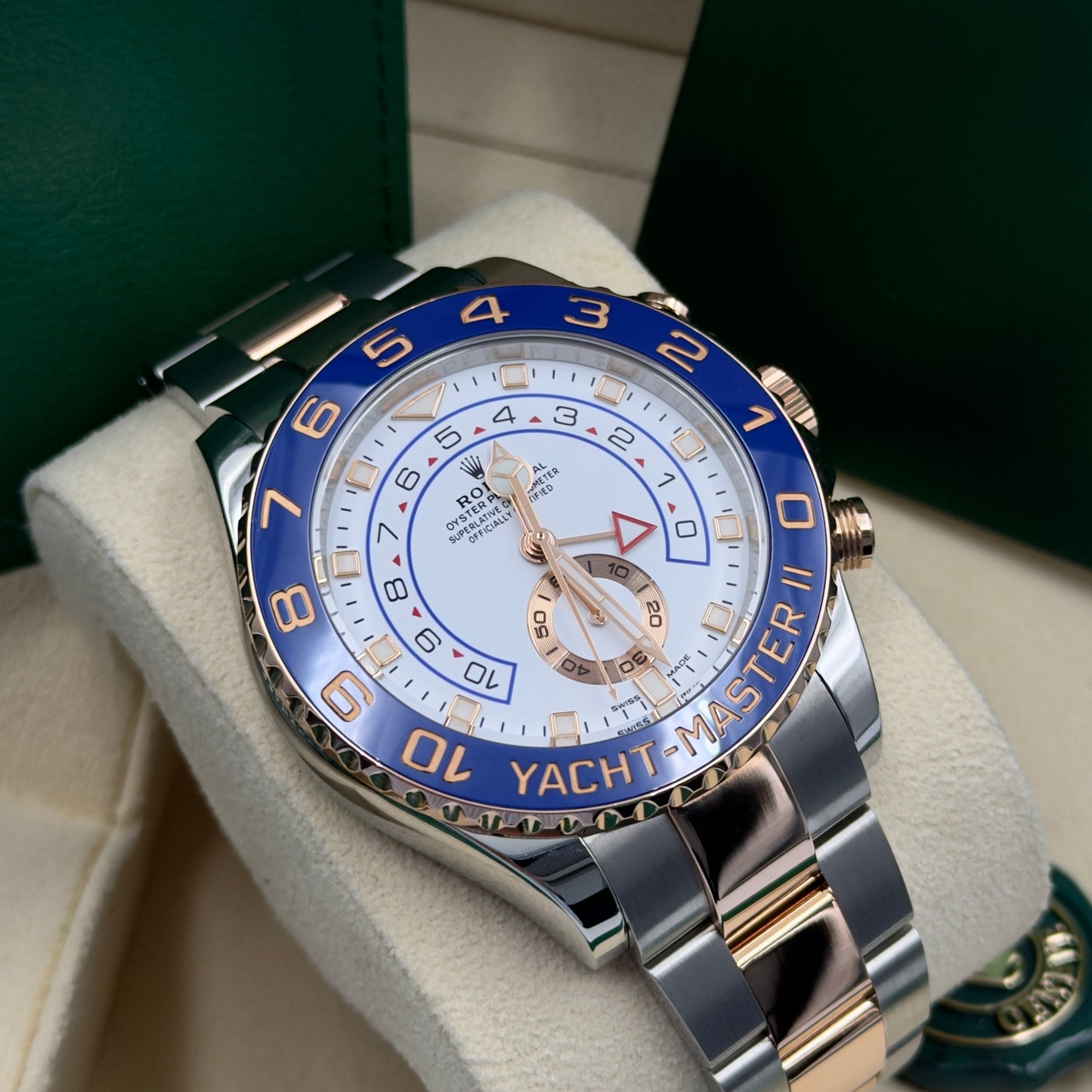 Rolex Yacht-Master II Steel and Rose Gold 116681 Full Set - (2022)