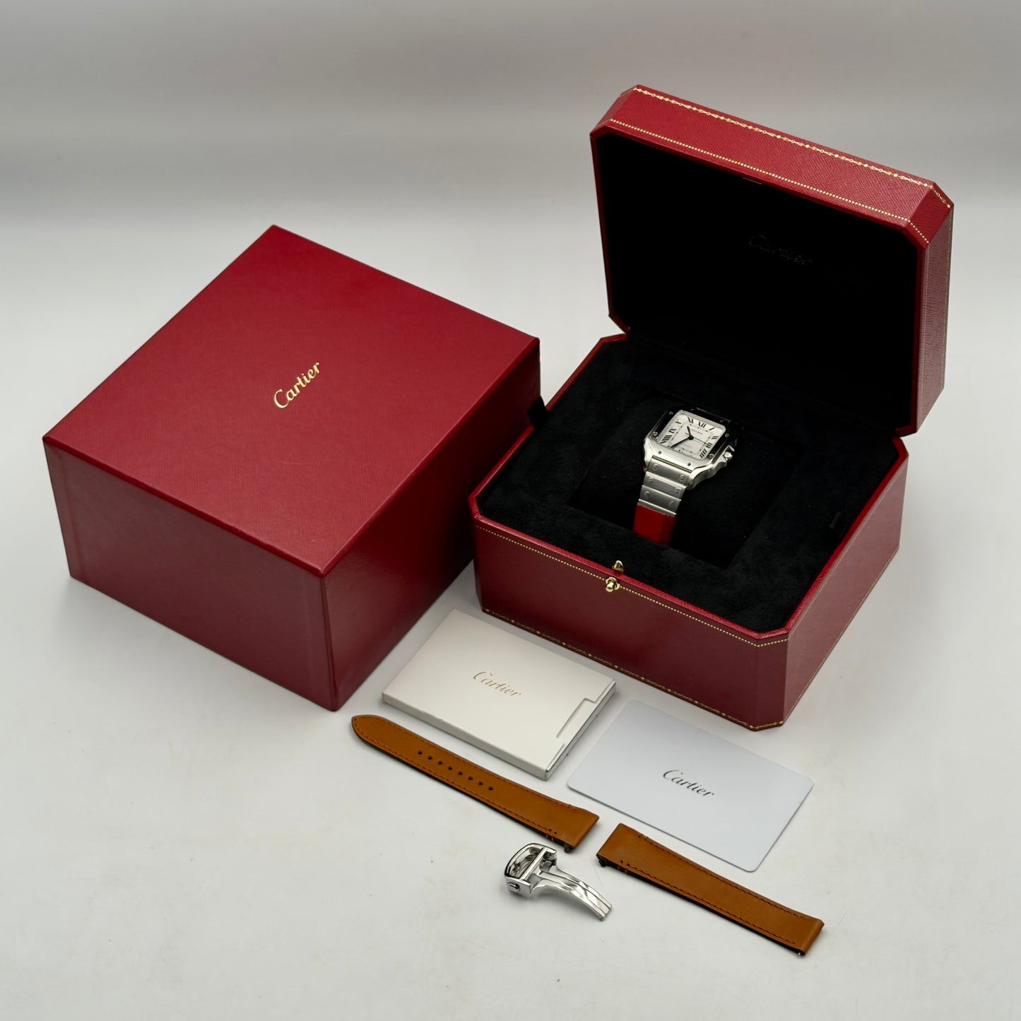 Cartier Santos De Cartier White Dial WSSA0029 - Full Set (2026)